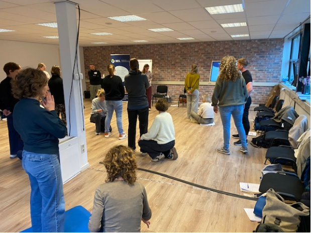 de taal van het lichaam een dag die raakt en verdiept 1